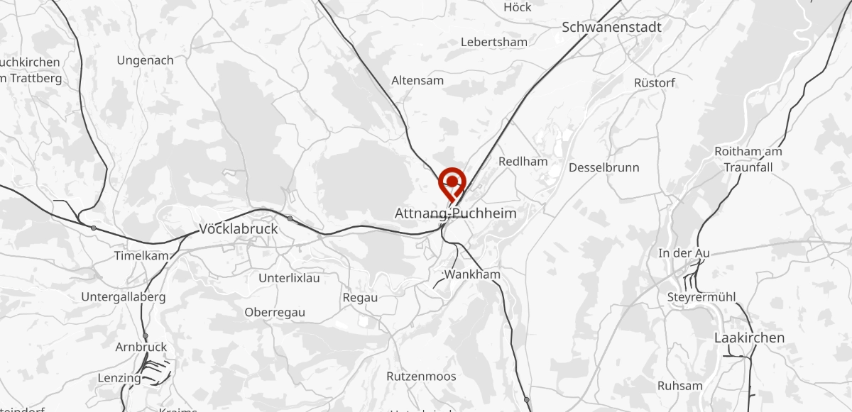 Anfahrt BM DI Haslinger GmbH Gesch&auml;ftsstelle Attnang